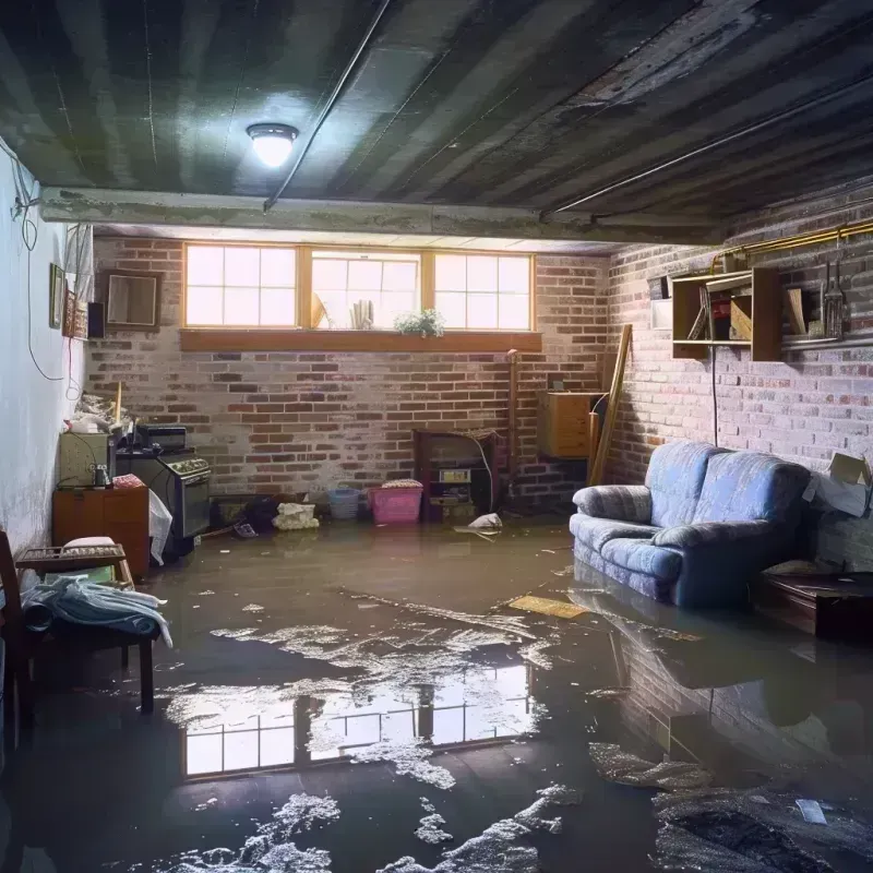 Flooded Basement Cleanup in De Witt, AR